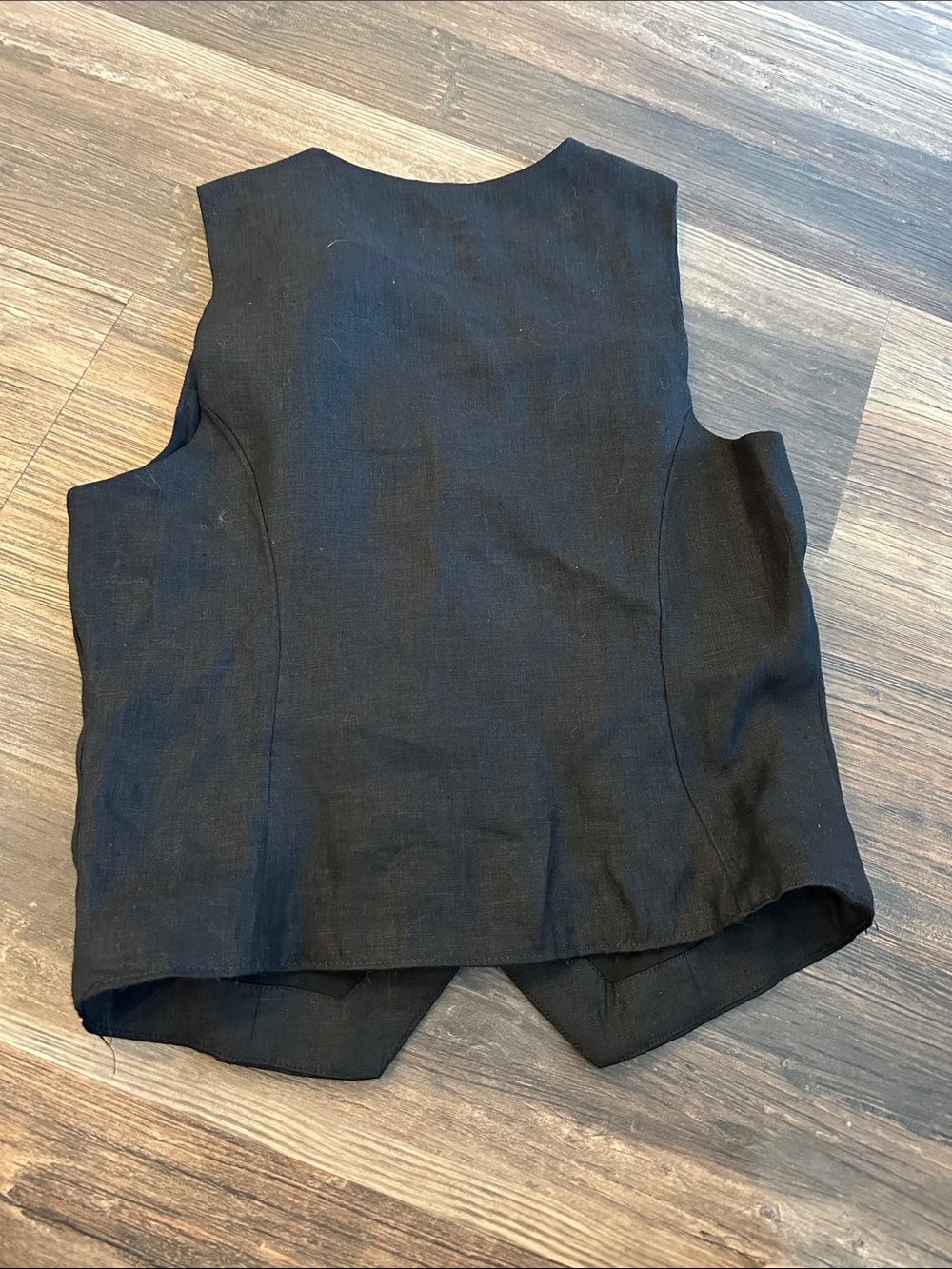 J. Crew Black Slim-fit Vest in Linen - Picture 2 of 6